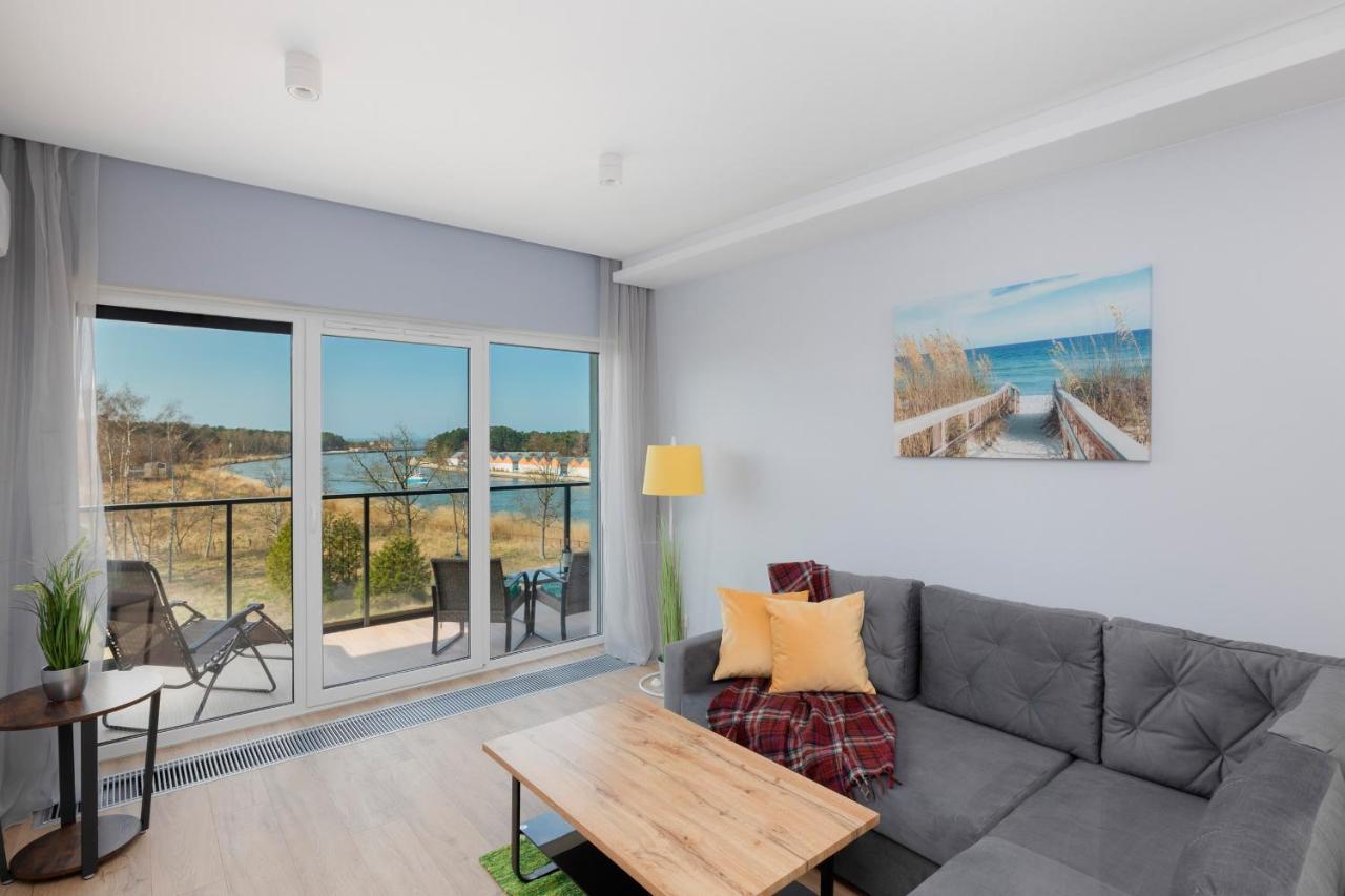Wellness & Spa Resort Dziwnow Riverfront Apartments With Parking By Noclegi Renters エクステリア 写真
