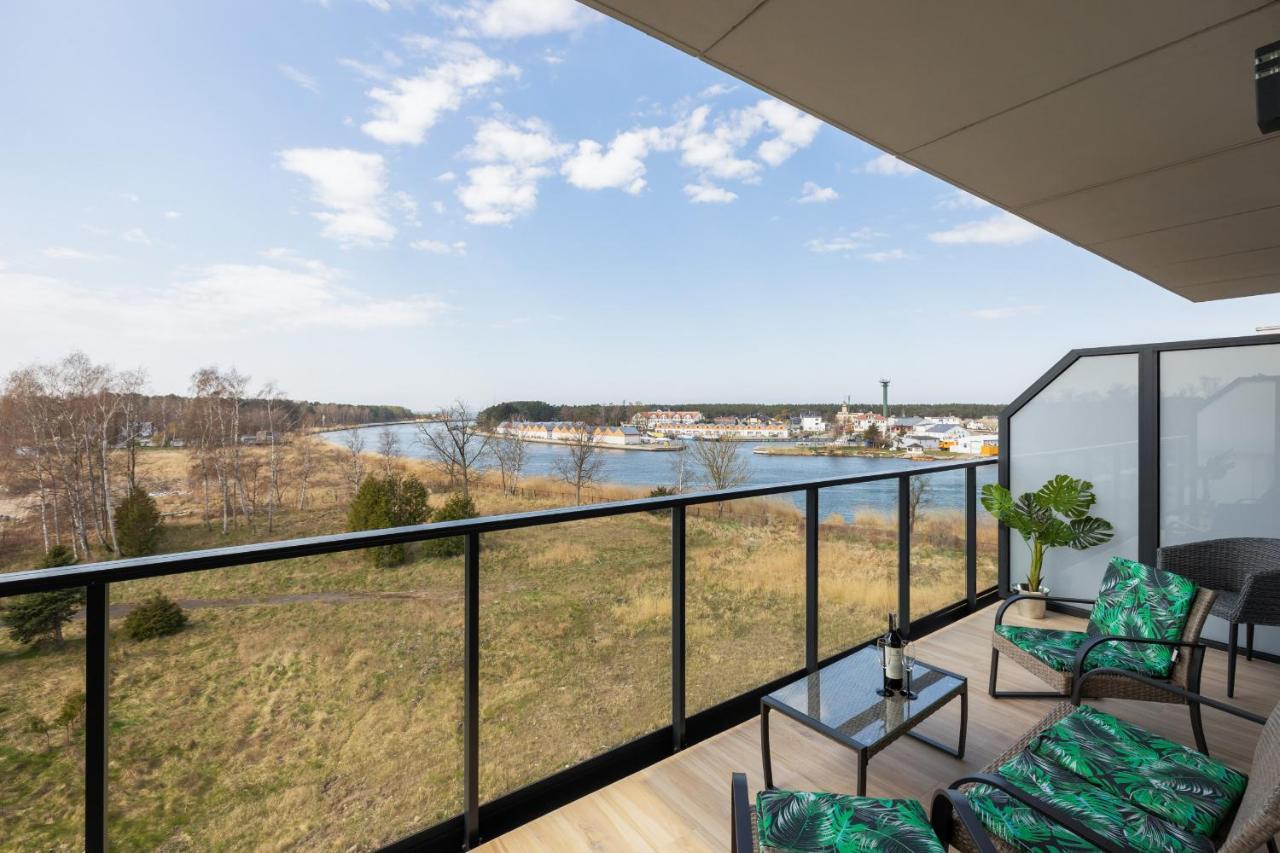 Wellness & Spa Resort Dziwnow Riverfront Apartments With Parking By Noclegi Renters エクステリア 写真