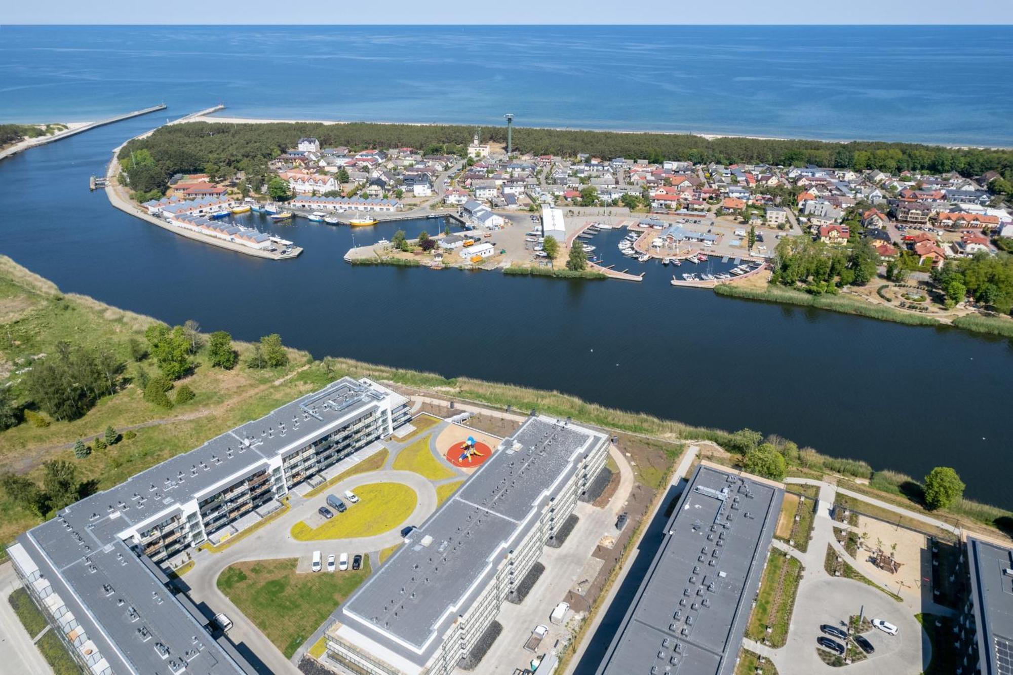 Wellness & Spa Resort Dziwnow Riverfront Apartments With Parking By Noclegi Renters エクステリア 写真